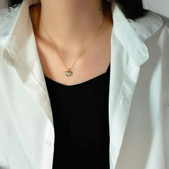 ▪️18k gold plated heart necklace - Picture 5 of 12